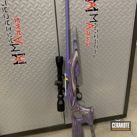 Powder Coating: Gun Coatings,Boyds Gun Stock,Bright Purple H-217,Ruger,Bolt Action Rifle,Custom Mix Purple,10/22