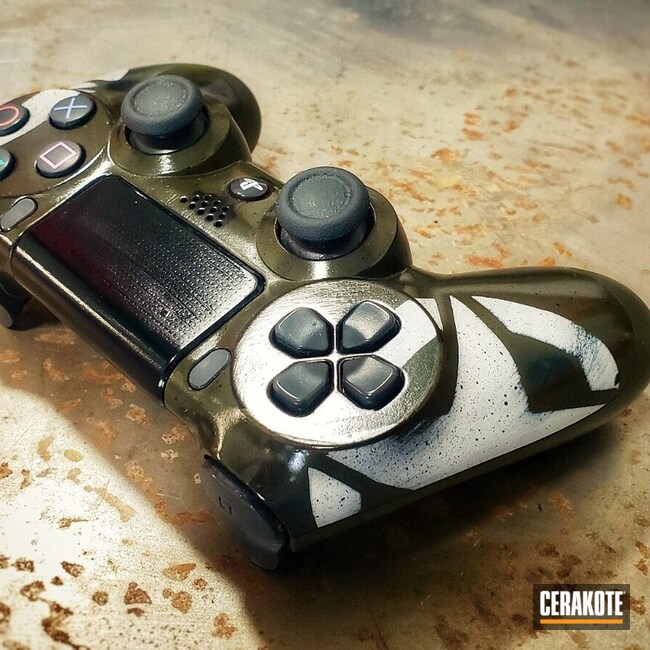 Cerakoted Customized Ps4 Video Game Controller