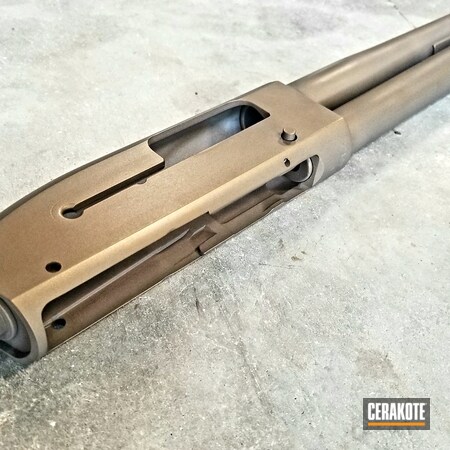 Powder Coating: Shotgun,Burnt Bronze H-148