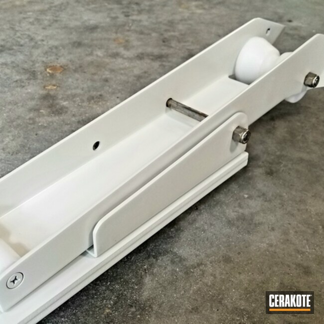 Cerakoted Boat Anchor Roller With Custom Off-white Color Match