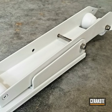 Cerakoted Boat Anchor Roller With Custom Off-white Color Match