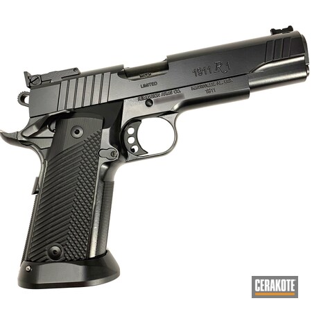 Powder Coating: Gun Coatings,BLACKOUT E-100,1911,Pistol,Remington