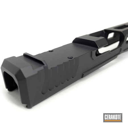 Powder Coating: Graphite Black H-146,Glock,Slides,Gun Coatings