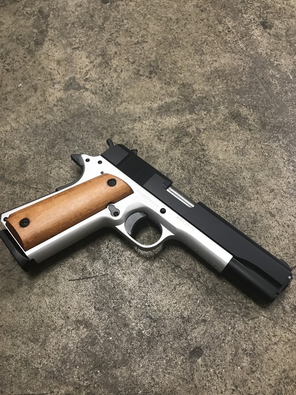 Socom Blue H-151 Satin Aluminum and H-245 Socom Blue by Web User | Cerakote