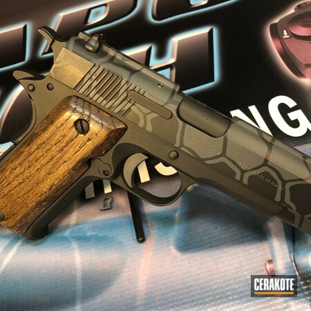 Powder Coating: Graphite Black H-146,Gun Coatings,Pistol,Sniper Grey H-234,Llama,Kryptek