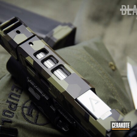 Powder Coating: Graphite Black H-146,Glock,Gun Coatings,Pistol,MultiCam,Noveske Bazooka Green H-189,MAGPUL® O.D. GREEN H-232