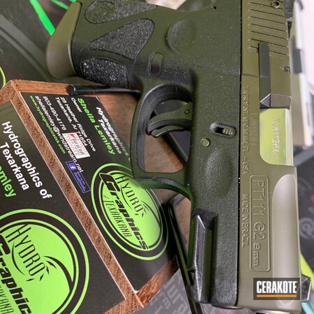 Powder Coating: Gun Coatings,Pistol,MAGPUL® O.D. GREEN H-232,Taurus