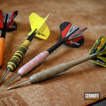 Cerakoted Darts In A Variety Of Cerakote Colors