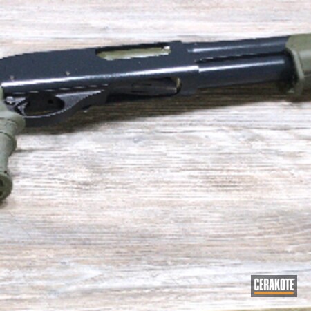 Powder Coating: Shotgun,S.H.O.T,Remington 870,Remington,MAGPUL® STEALTH GREY H-188
