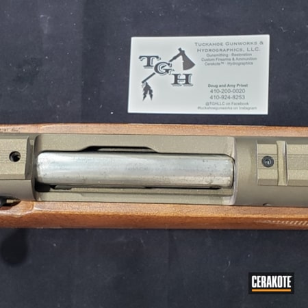 Powder Coating: Gun Coatings,Savage Arms,Burnt Bronze H-148,Bolt Action Rifle