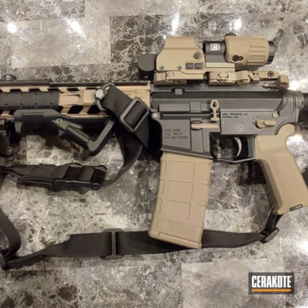 Powder Coating: Gun Coatings,Two Tone,Flat Dark Earth H-265,Gun Parts