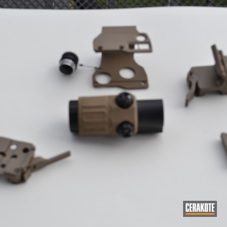 Powder Coating: Gun Coatings,Two Tone,Flat Dark Earth H-265,Gun Parts