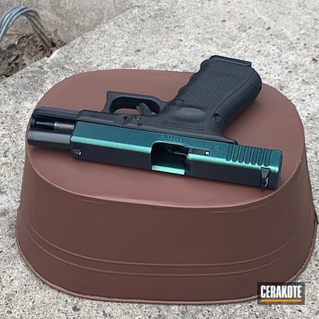 Powder Coating: Graphite Black H-146,Glock,Gun Coatings,GunCandy,Pistol