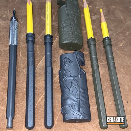 Powder Coating: Cobalt Kinetics Green H-296G,COBALT KINETICS™ GREEN H-296,Home,Sniper Grey H-234,Art,Pen,More Than Guns