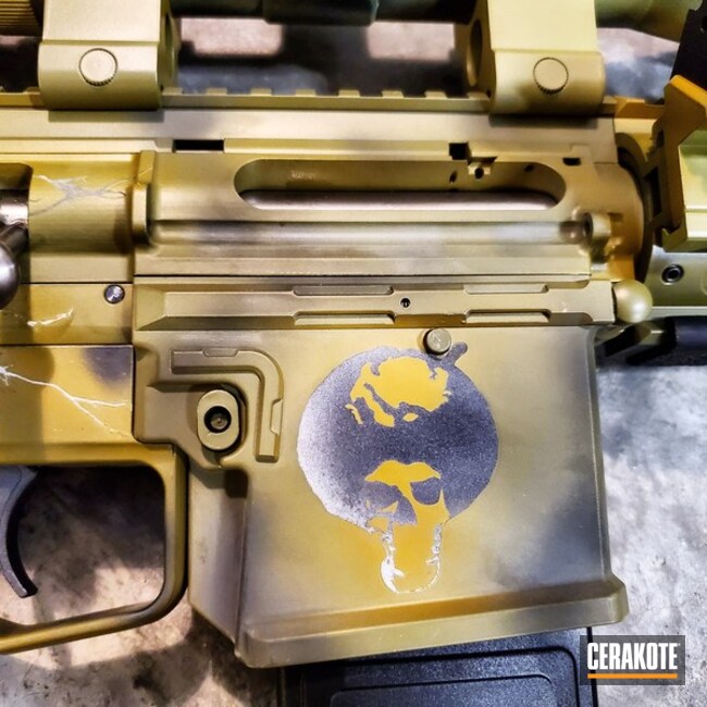 Cerakoted Custom Cerakoted Sniper Paintball Marker