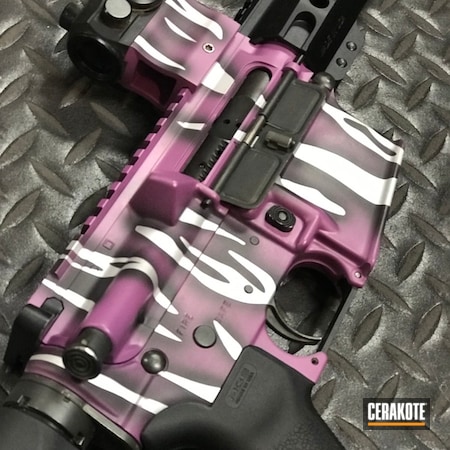 Powder Coating: Graphite Black H-146,Gun Coatings,Tiger Stripes,Shimmer Aluminum H-158,Bright Purple H-217,Tactical Rifle