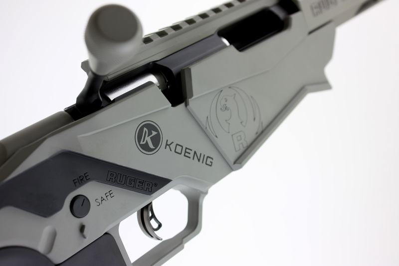 Ruger RPR Bolt Action Rifle with Cerakote Graphite Black and Smith ...