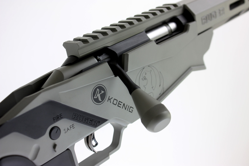 Ruger RPR Bolt Action Rifle with Cerakote Graphite Black and Smith ...