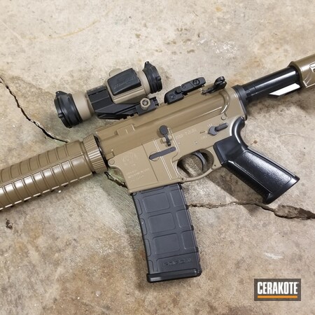 Powder Coating: Gun Coatings,Two Tone,BLACKOUT E-100,GLOCK® FDE H-261,Tactical Rifle,AR-15,Ruger,MAGPUL® FLAT DARK EARTH H-267,Solid Color