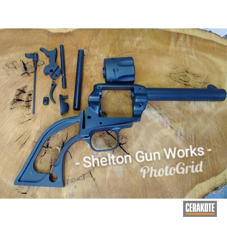 Powder Coating: Gun Coatings,Armor Black H-190,SOCOM BLUE  H-245,Revolver,Gun Parts