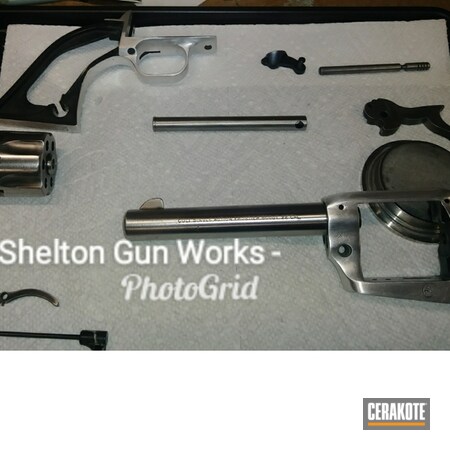 Powder Coating: Gun Coatings,Armor Black H-190,SOCOM BLUE  H-245,Revolver,Gun Parts