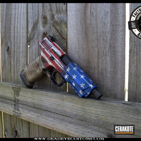 Powder Coating: Smith & Wesson,Graphite Black H-146,Gun Coatings,Chocolate Brown H-258,Snow White H-136,NRA Blue H-171,S.H.O.T,Pistol,Custom Theme,USMC Red H-167,American Flag,Constitution