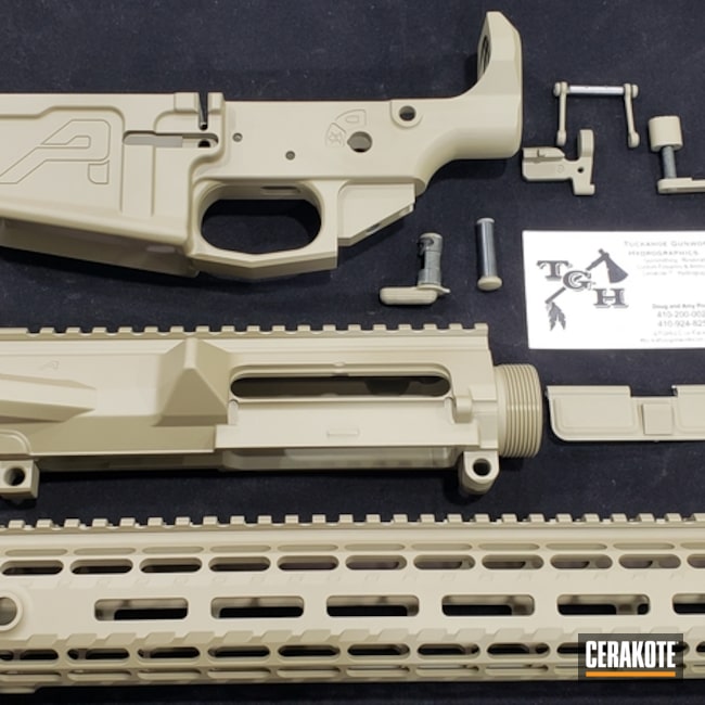 Aero Precision Rifle Parts Cerakote in H-267 by MICHAEL PRIEST | Cerakote