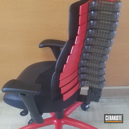 Powder Coating: Home,USMC Red H-167,Chairs,More Than Guns,Custom,Office Furniture