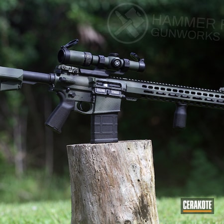 Powder Coating: Graphite Black H-146,Mil Spec O.D. Green H-240,Gun Coatings,S.H.O.T,Highland Green H-200,Tactical Rifle,AR-10,Primary Arms,Net Camo,MAGPUL® FLAT DARK EARTH H-267