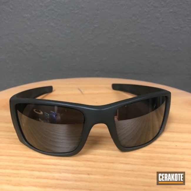 Oakley Sunglasses with Cerakote H-264 Mil Spec Green by Jack | Cerakote