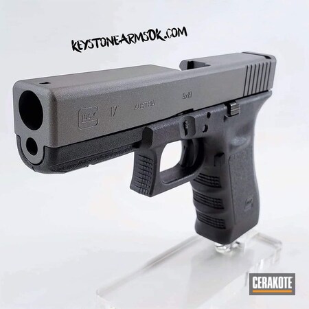 Powder Coating: Glock,Gun Coatings,S.H.O.T,Pistol,Tungsten H-237,Glock 17