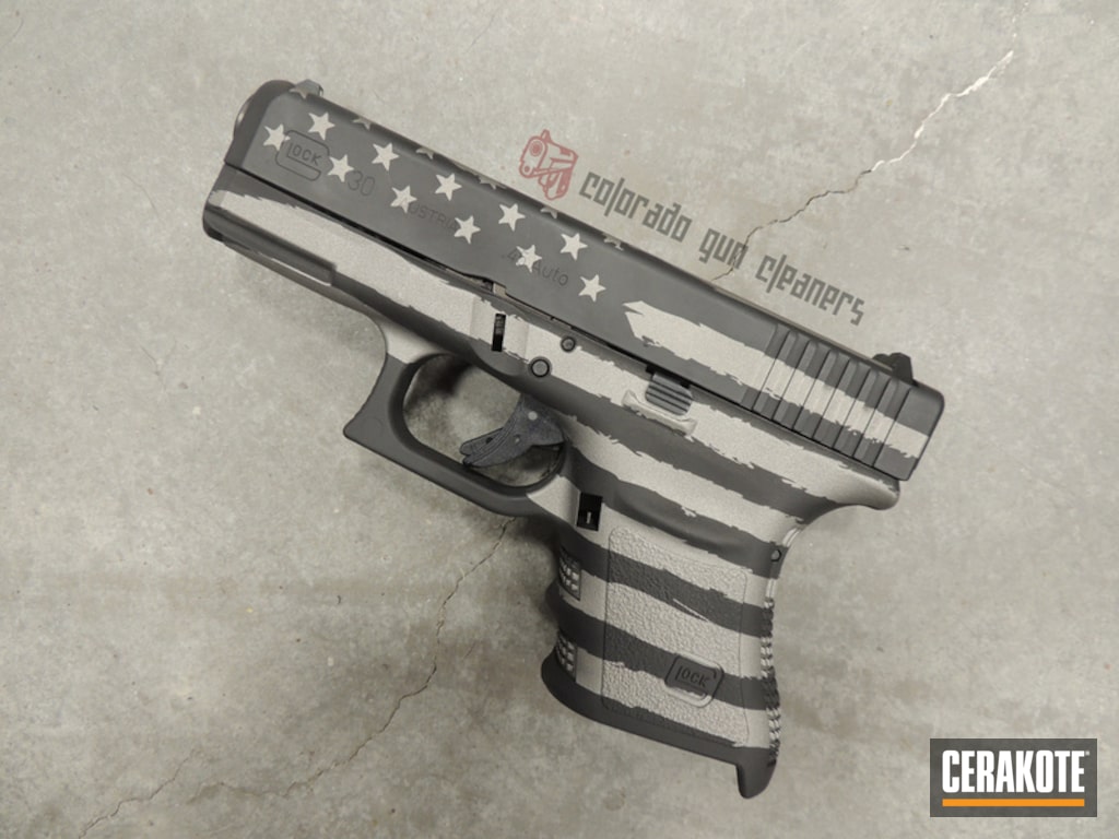 Glock 30 Handgun With A Cerakote H-146 And H-219 Finish By Web User |  Cerakote