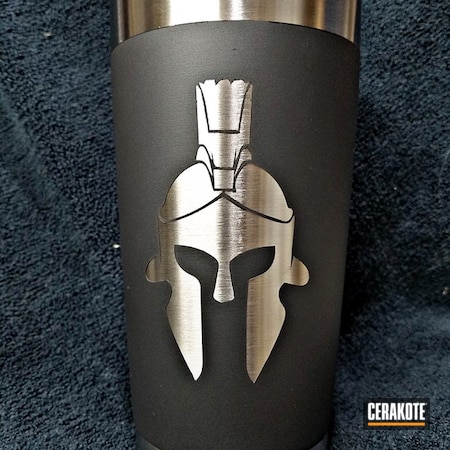 Powder Coating: Custom Tumbler Cup,Sniper Grey H-234,Lifestyle,Spartan Helmet,More Than Guns