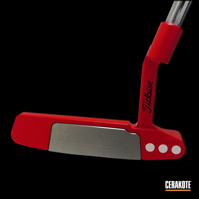 Cerakoted Red Scotty Cameron Select Newport 2
