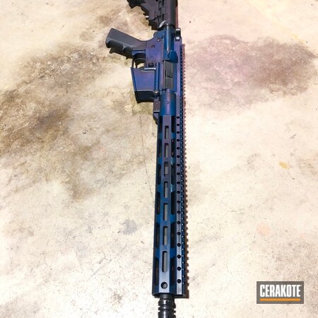 Powder Coating: KEL-TEC® NAVY BLUE H-127,Distressed,Gun Coatings,S.H.O.T,Tactical Rifle,AR-15,Battleworn,Worn,Gen II Graphite Black HIR-146