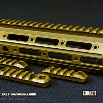 Cerakoted Remington Handguard Cerakoted With H-8000 Ral 8000