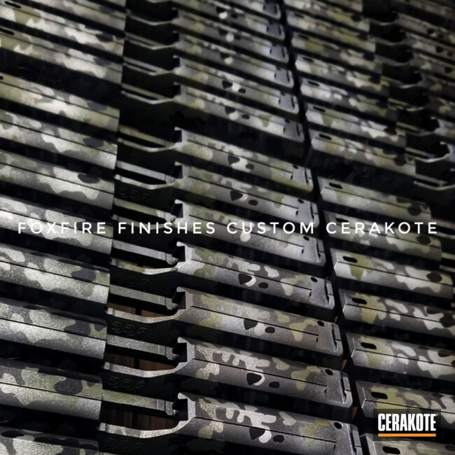 Cerakoted Walther Ppq Slides With Cerakote Multicam Finish