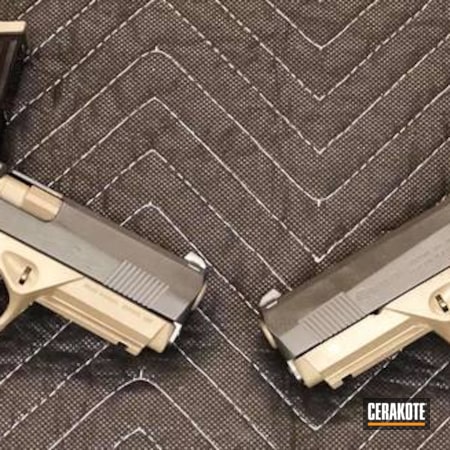Powder Coating: Gun Coatings,Two Tone,Beretta,Beretta PX4,Sniper Grey H-234,Flat Dark Earth H-265