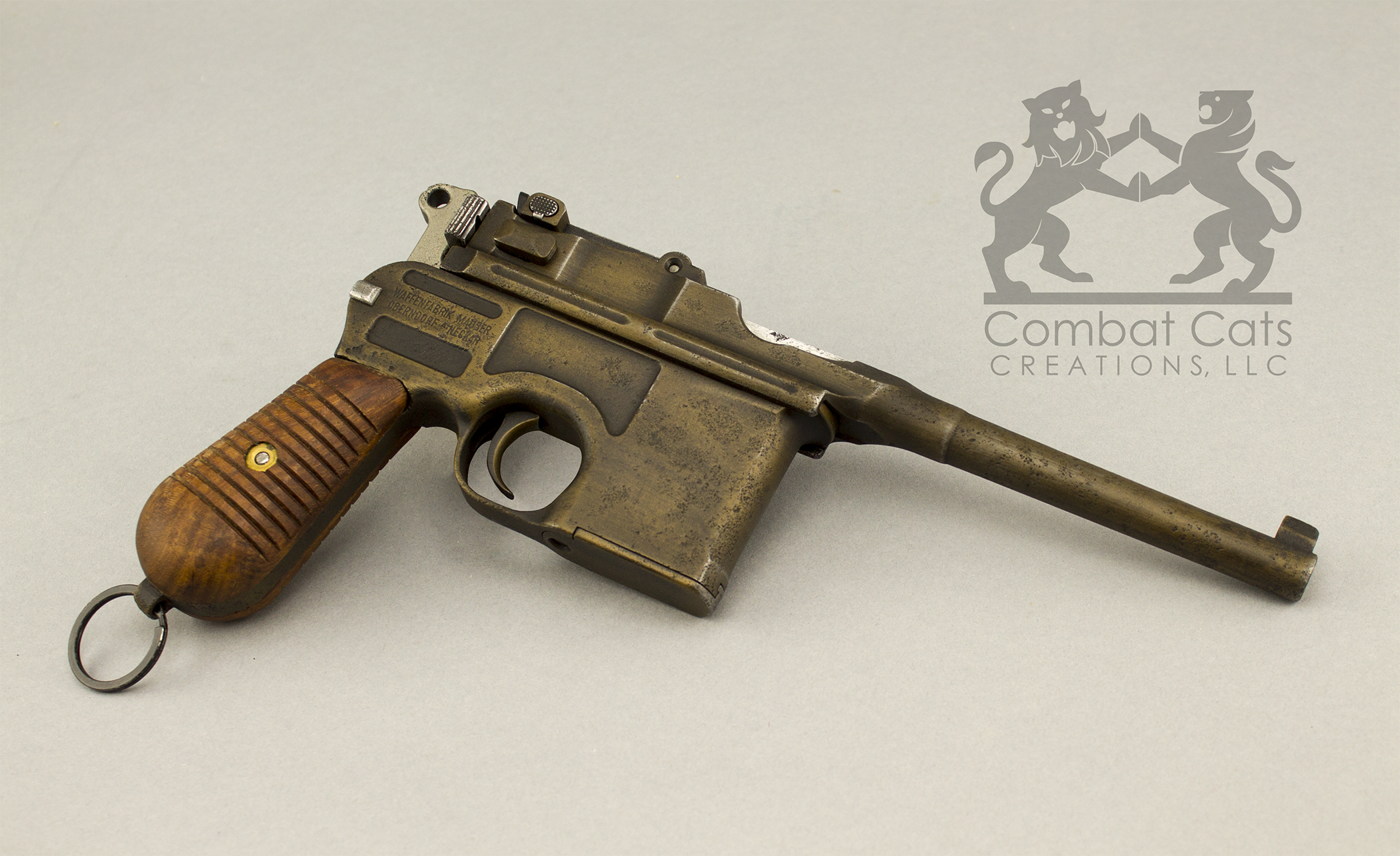 Mauser C30 Cerakoted in Graphite Black and Burnt Bronze | Cerakote