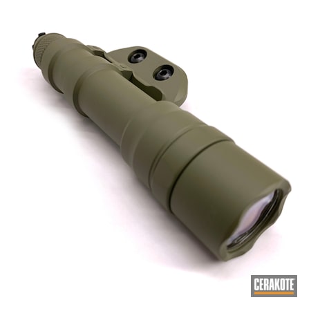 Powder Coating: S.H.O.T,Sniper Green H-229,Surefire,Surefire Flashlight