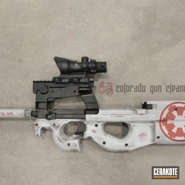 Cerakoted Star Wars Themed Finish On This Fn P90