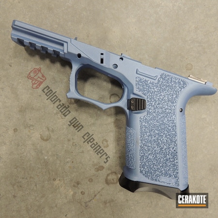 Powder Coating: Gun Coatings,Frame,S.H.O.T,P80,POLAR BLUE H-326,Polymer80