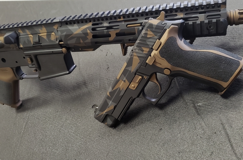 Cerakote Splinter Camo Finish in H-148, H-146 and H-234 by Web User ...
