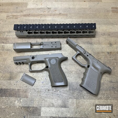 Powder Coating: Gun Coatings,S.H.O.T,Sig Sauer P320,Sig P320 X-Carry,Glock 19,FDE E-200,Gun Parts