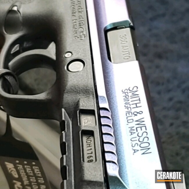 Cerakoted Smith & Wesson Handgun In A Gun Candy And Cerakote Finish