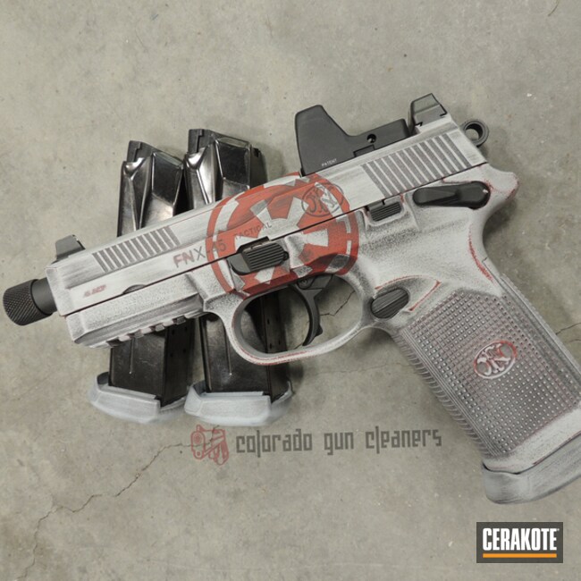 Cerakoted Star Wars Themed Fnx-45 Tactical Handgun
