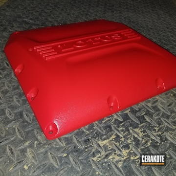 Cerakoted Lotus Supercharger Cover Cerakoted With H-167