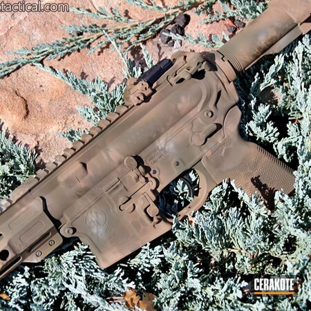 Powder Coating: Gun Coatings,S.H.O.T,PWS,DESERT SAND H-199,Custom Camo,Tactical Rifle,AR-15,BENELLI® SAND H-143,Mud Brown H-225