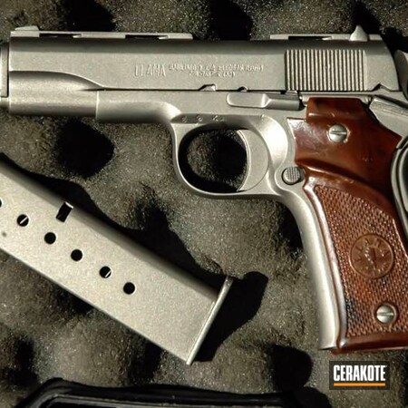 Powder Coating: Gun Coatings,S.H.O.T,Pistol,Stainless H-152,Llama