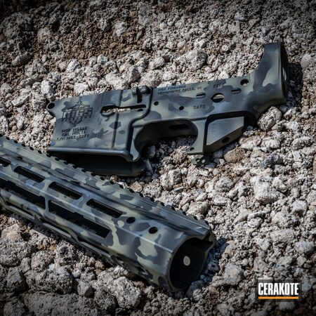 Powder Coating: Graphite Black H-146,Gun Coatings,S.H.O.T,MGS Firearms,MAGPUL® FOLIAGE GREEN H-231,Sniper Grey H-234,AR-15,Upper / Lower / Handguard